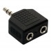 ADAPTADOR JACK 3.5 A MICROFONO Y AURICULAR