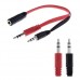 ADAPTADOR JACK 3.5 A MICROFONO Y AURICULAR CABLE