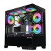 GABINETE GAMER RAPTOR THUNDER STRIKE + 1 COOLER RGB