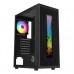 GABINETE GAMER RAPTOR VORTEX TG + 1 COOLER RGB