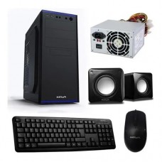 GABINETE KELYX LC727-14 COMBO TECLADO+MOUSE+PARLANTES+FUENTE 500W