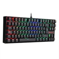 TECLADO GAMER REDRAGON KUMARA K552-RGB MECANICO SWITCH RED O BLUE