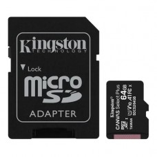 MICRO SD KINGSTON C/ADAPT 64GB 100MB/S