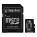 MICRO SD KINGSTON C/ADAPT 64GB 100MB/S