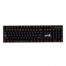 TECLADO GAMER RAPTOR FIRECLAW OTEMU RED 100% M104