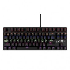 TECLADO GAMER RAPTOR FIRECLAW OTEMU RED 80% M87