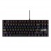 TECLADO GAMER RAPTOR FIRECLAW OTEMU RED 80% M87